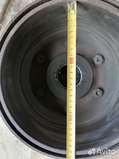 Кожух барабана с тормозным цилиндром Мазда титан