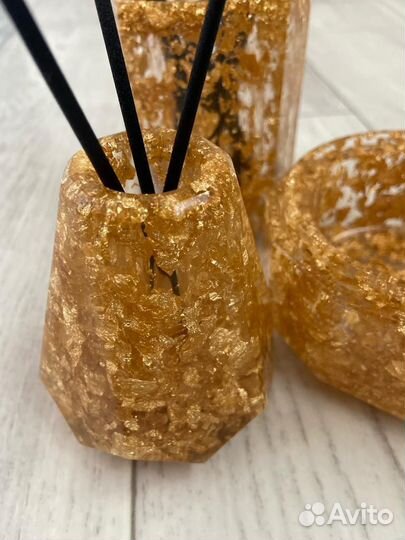 Шкатулка для украшений,стакан и аромоваза