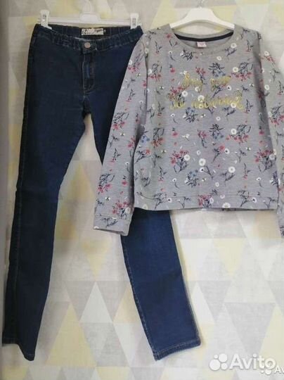 Джеггинсы +свитшот Sela 140-146 р
