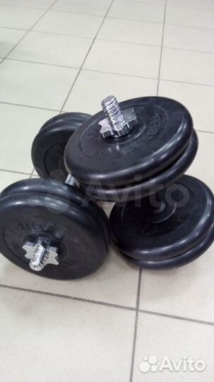 Гантель домашняя 22 кг. Магазин