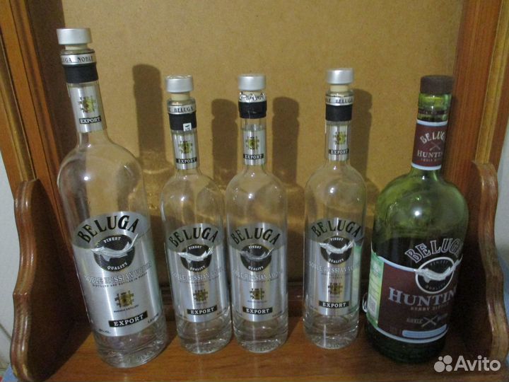 Бутылки от водки 