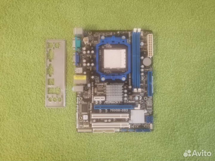Socket AM3 AsRock 760GM-GS3