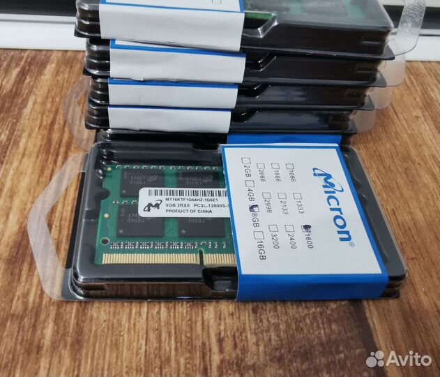 Оперативная память ddr3 8 gb для ноутбука новая