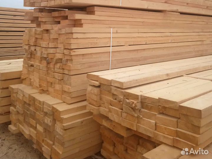 Доска обрезная 50х150 мм, ГОСТ