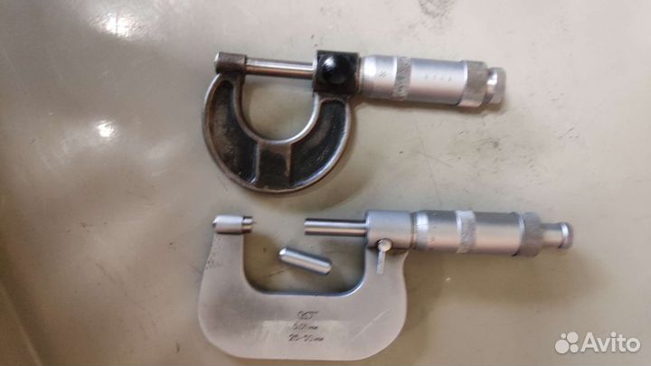 Микрометры 0-25 и 2550