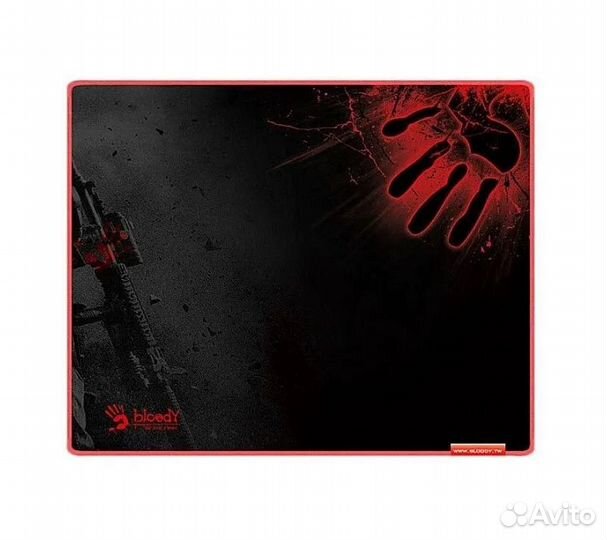 Коврик для мыши A4Tech Bloody B-080S, черный/рисун