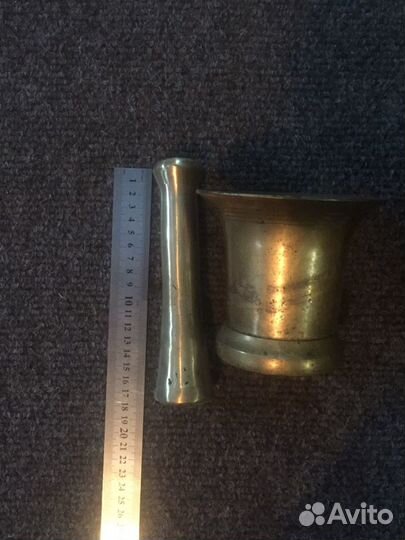 Ступа бронзовая с пестиком