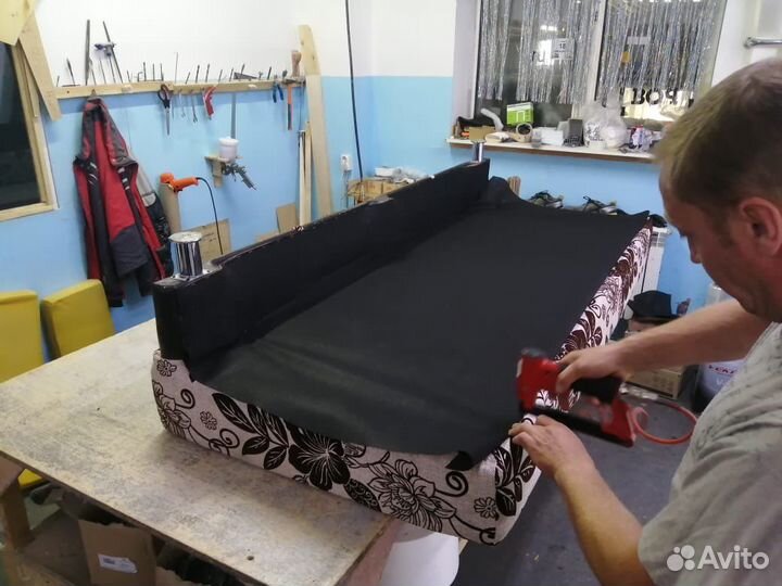 Ремонт мягкой мебели, диванов, кресел на дому