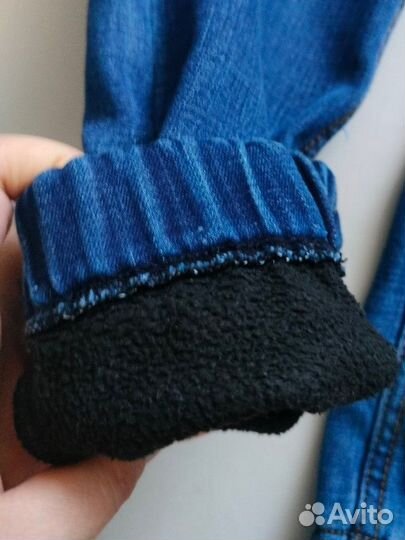 Зимние джинсы на мальчика