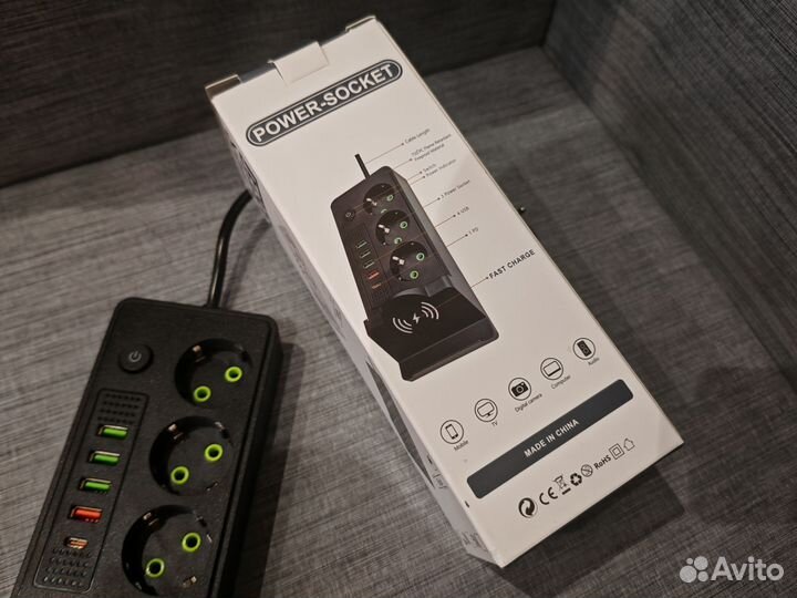 Беспроводная зарядка.Сетевой фильтр