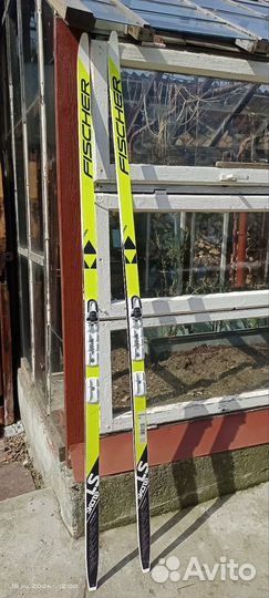 Лыжи беговые fisher коньковые 176