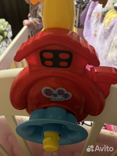 Мобиль в кроватку музыкальная с проектором