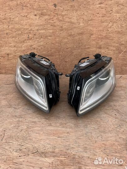 Фары audi q5 8r рестайлинг комплект