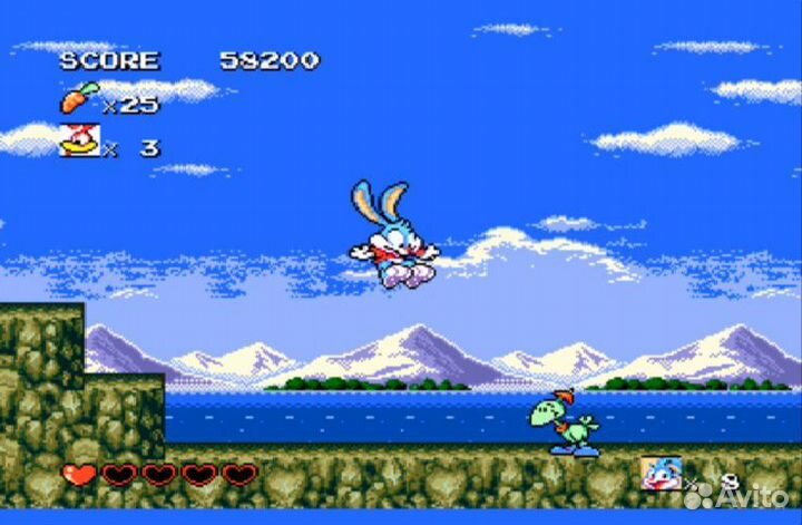 Игра Tiny Toon Adventures для Sega
