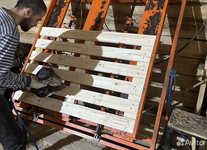 Паллеты из дерева новые rb628