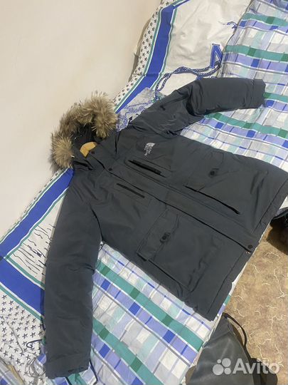 The north face пуховик с капюшоном