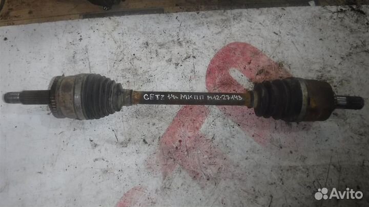 Полуось передняя левая Hyundai Getz 2002-2011