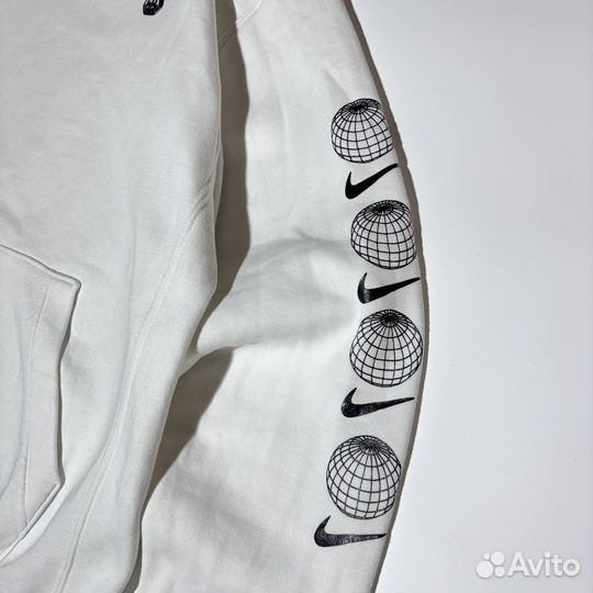 Худи Nike x Lugosis White Hoodie