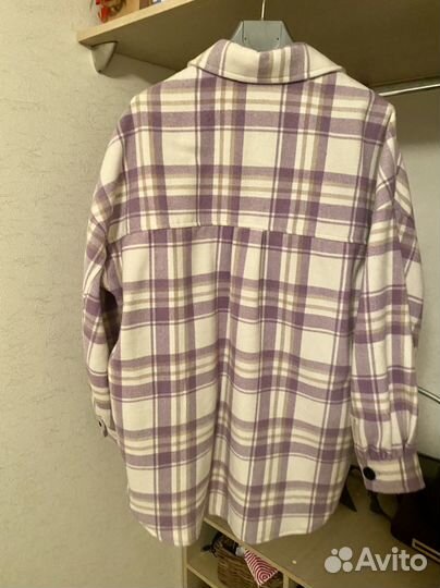 Пальто-рубашка Bershka