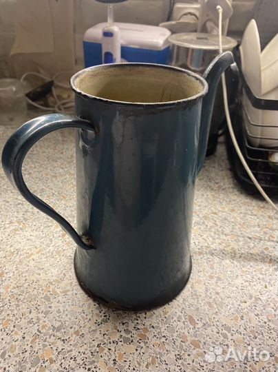 Кофейник эмалированный СССР