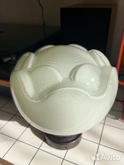 Настенный светильник бра винтаж СССР желтый