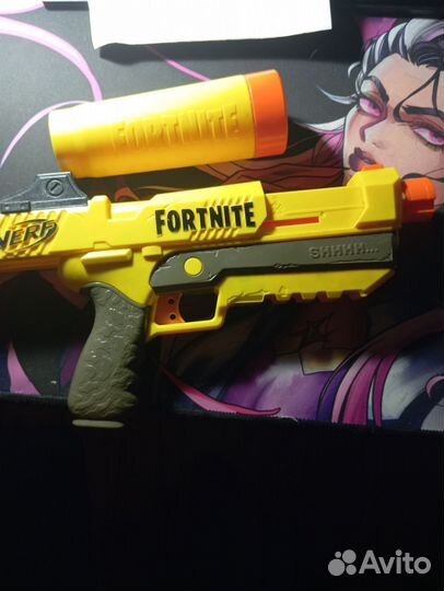 Nerf fortnite пистолет