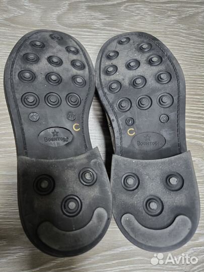 Военные туфли лакированные