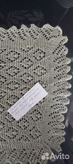 Шарф, палантин ручной работы