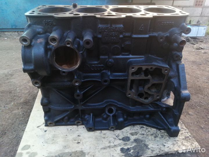 Блок цилиндров cbab 2.0TDI VW Audi