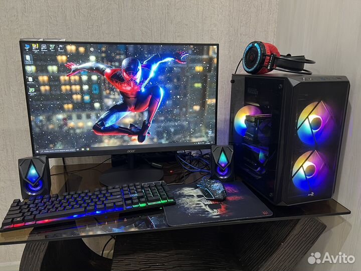 Игровой в сборе 100Гц / i5 10400F / RTX 2070