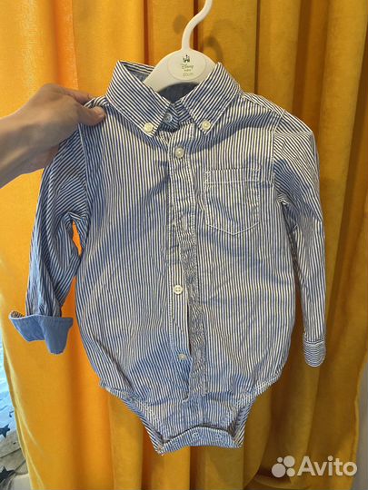 Рубашка на мальчика и боди - рубашка