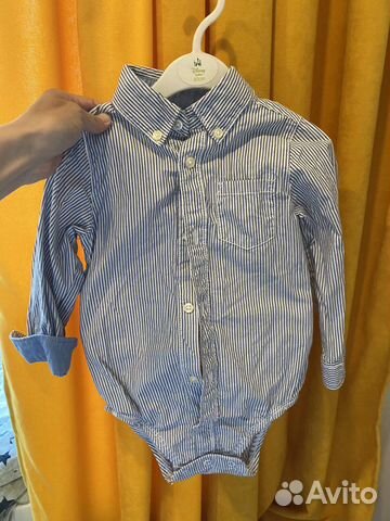 Рубашка на мальчика и боди - рубашка