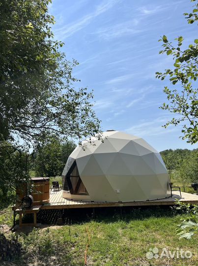 Шатер купольный для глэмпинга