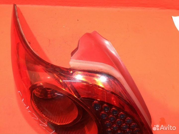 Фонарь задний левый Peugeot 207 1 1.6 EP6 2008