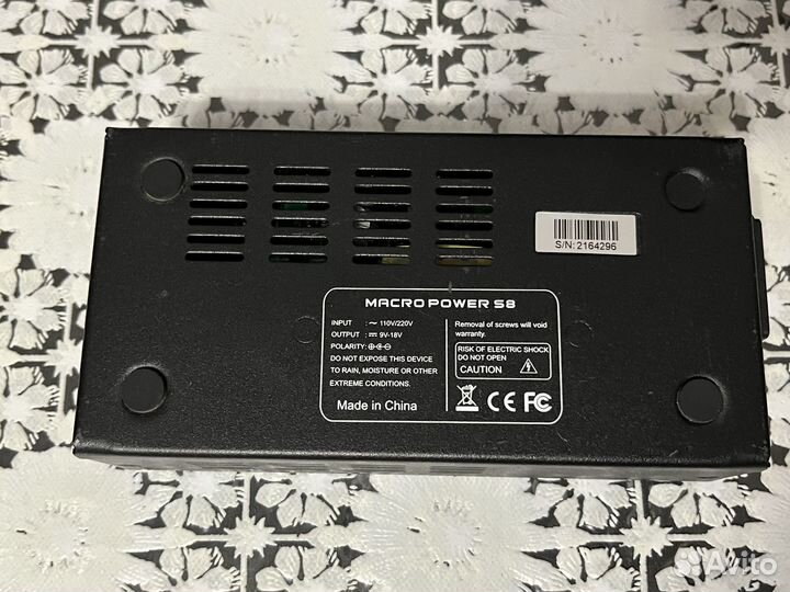 Бп для гитарный эффектов mooer Macro Power S8