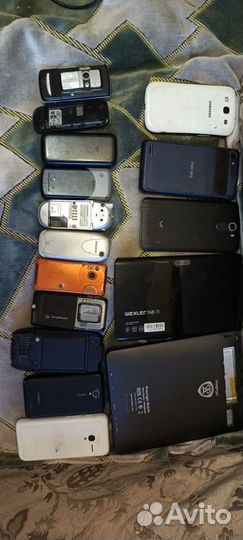 Телефоны и планшеты на запчасти