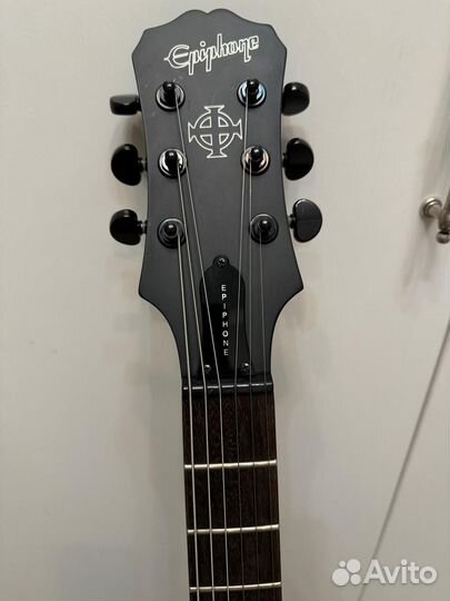 Электрогитара epiphone les paul gothic