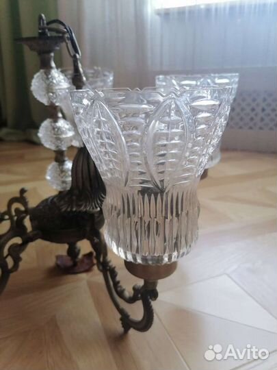 Люстра хрустальная СССР