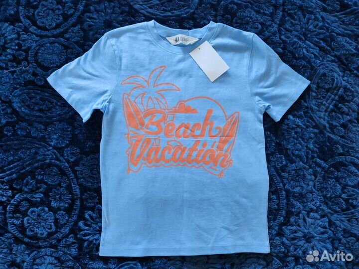 Новые футболки на мальчика H&M 110-116