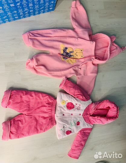 Вещи на девочку от рождения и до года