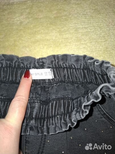 Джинсовая юбка для девочки 110