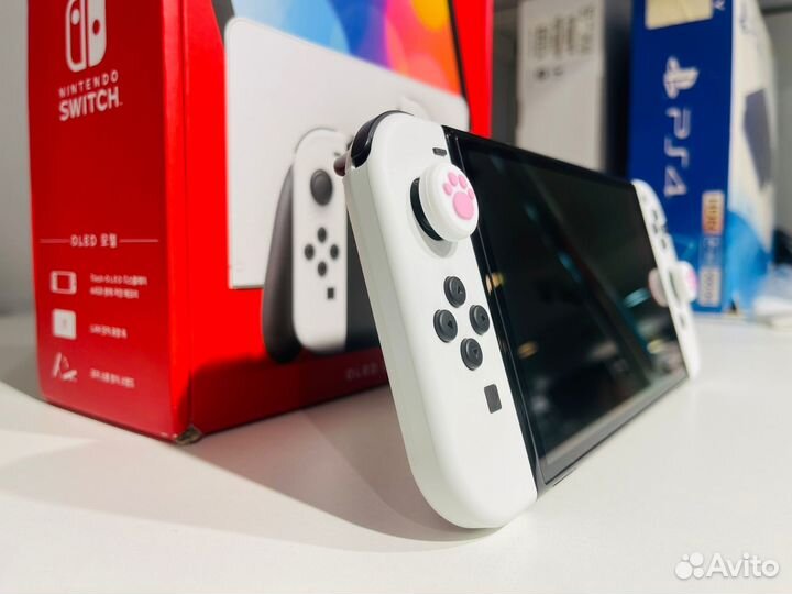 Nintendo Switch Oled + 128gb Прошитый + Zelda