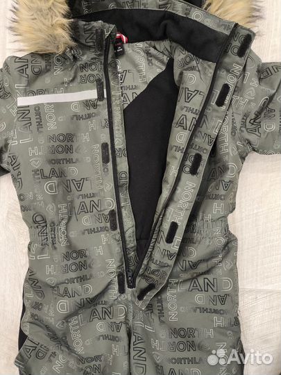 Комбинезон зимний на мальчика размер 116-122