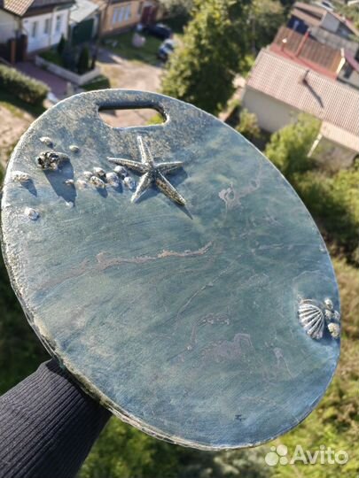 Тарелка декоративная для подачи