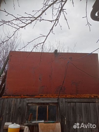 Бак для воды металлический