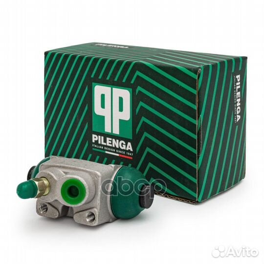 Цилиндр тормозной hyundai accent 00- зад.лев. h