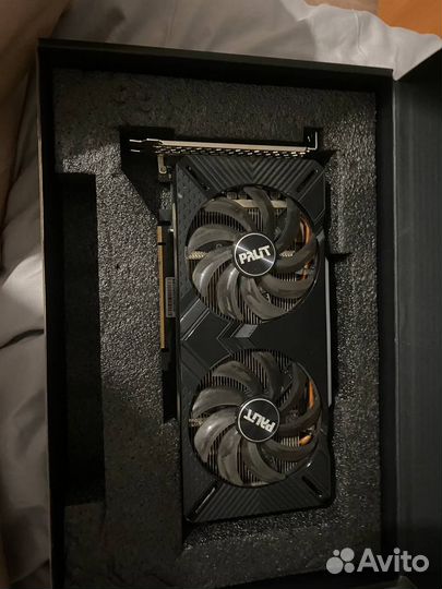Видеокарта Palit GeForce GTX 1660 super OC