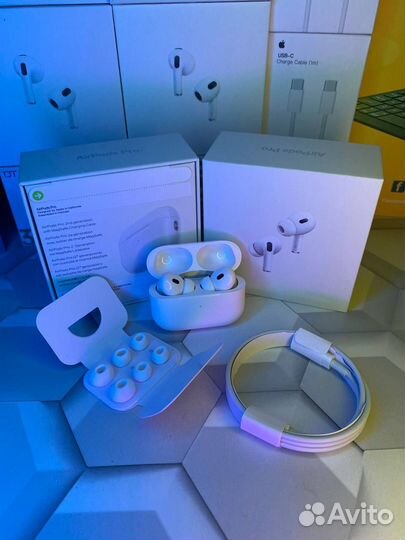 Беспроводные Наушники apple airpods pro 2 + чехол