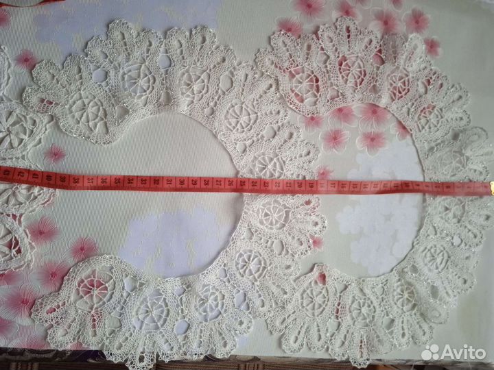 Воротник елецкое кружево