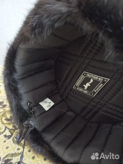 Норковая шапка мужская